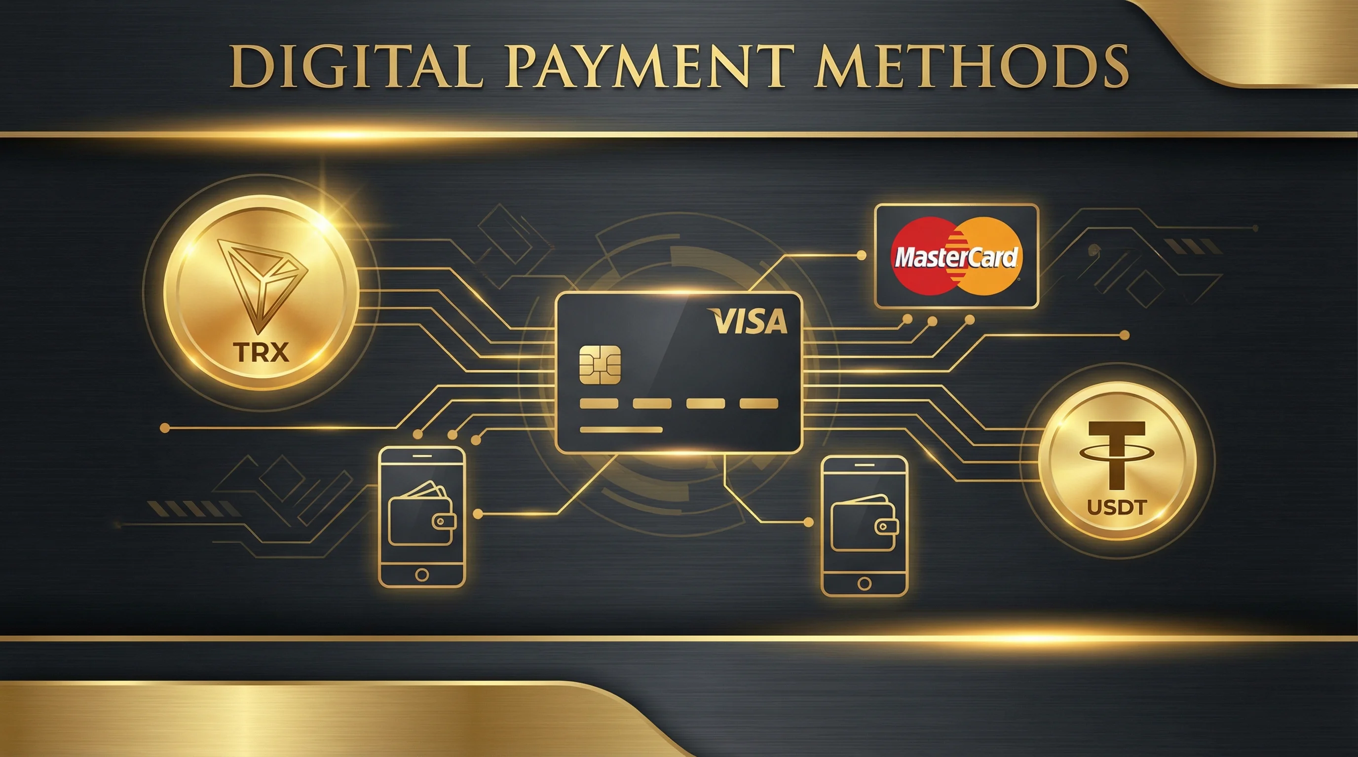 银河娱乐支持的支付方式图标